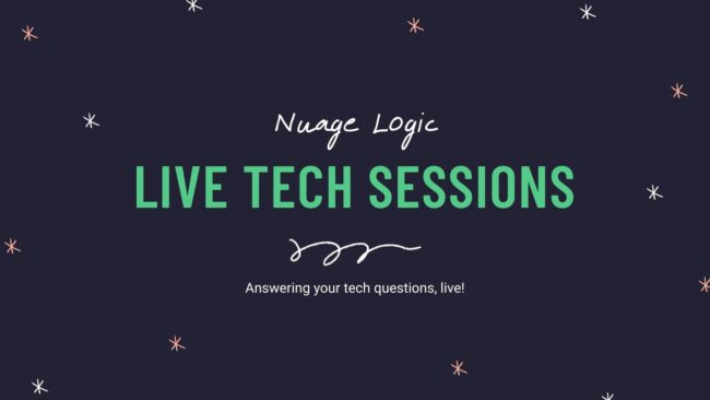 Live Tech Sessions Live Tech Sessions