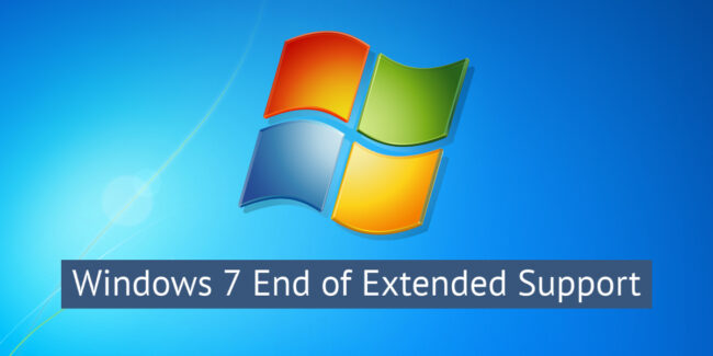 Windows 7 End of Extended Support Windows 7 End of Extended Support
